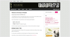 Desktop Screenshot of kosbab.org